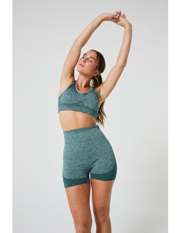 Conjunto top espalda cruzada y calza corta TS/XL MAXIMA