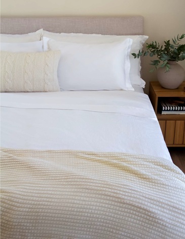 Juego de Sabana lisa 300 hilos 2 1/2 pl ARCO IRIS