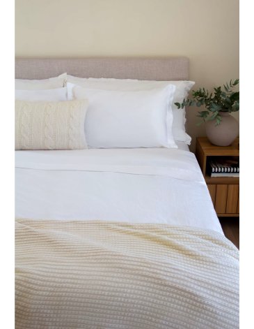 Sabana lisa 300 hilos King - ARCO IRIS