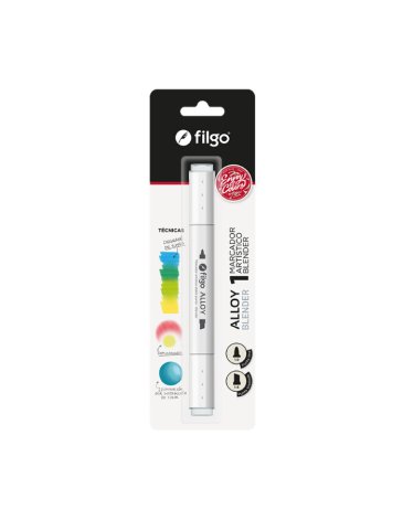 Marcador artistico doble punta Alloy / Blisterr 1 Blender FILGO