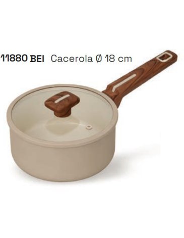 Cacerola 18 Cm Alumnio Forjado - CAROL