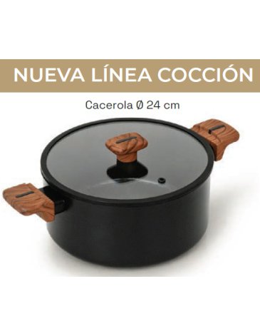 Cacerola 24 cm Aluminio Forjado - CAROL