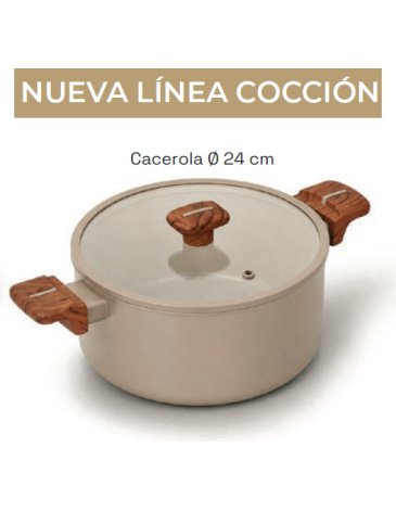 Cacerola 24 cm Aluminio Forjado - CAROL