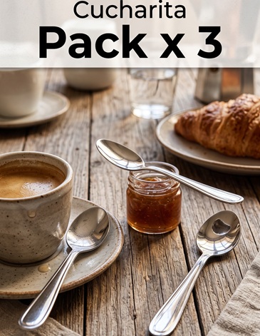 Cuchara Desayuno x 3 unidades CAROL