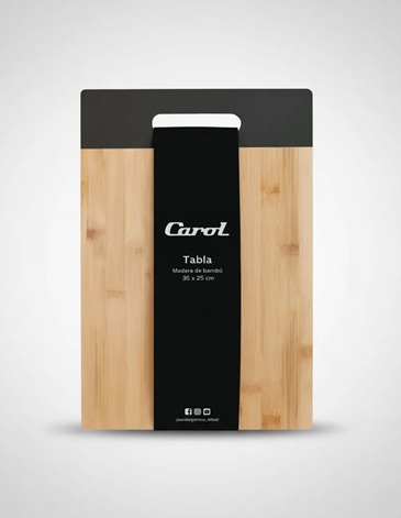 Tabla Bambu 35 x 25.5 x 1 cm CAROL