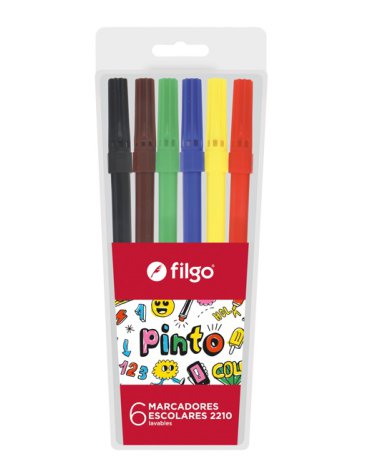 Marcador Pinto Estuche x6 Unidades FILGO