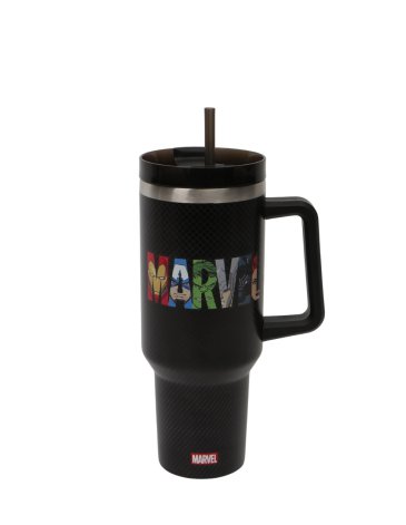 Vaso Termico de acero inoxidable doble capa. Capacidad 880 ML AVENGERS MARVEL