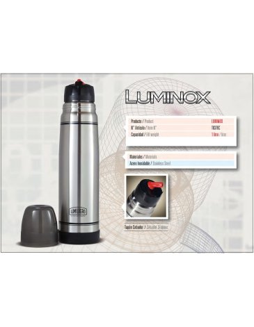 Termo Luminox en Caja 1 L - LUMILAGRO