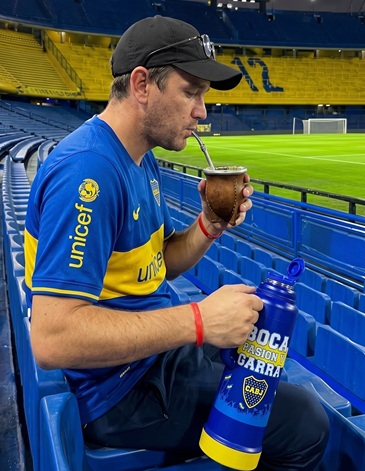 TERMO MATE JOVEN BOCA JRS 1000 Ml LUMILAGRO
