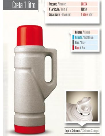 TERMO CRETA 1000 Ml - LUMILAGRO