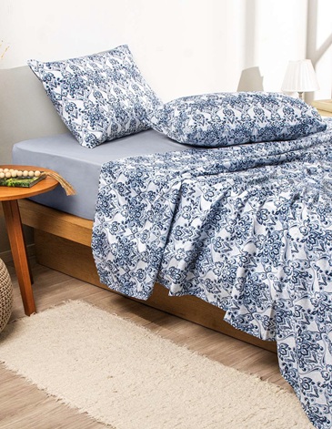 Juego de Sabana micropercal Queen KAMACOLOR