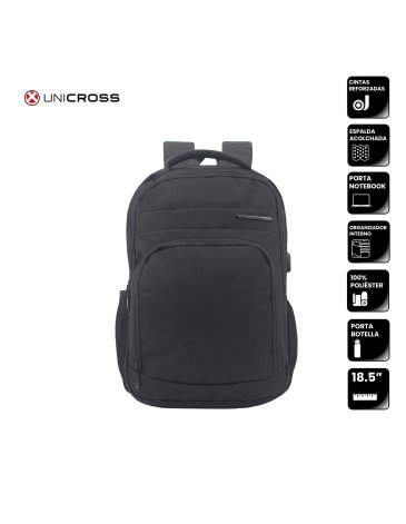 Mochila Portanotebook c/ USB 18.5