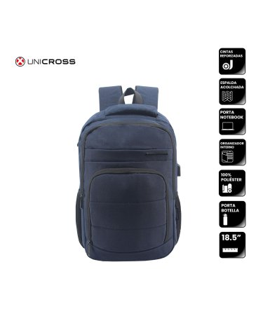 Mochila Portanotebook c/ USB 18.5