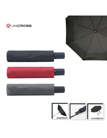 Paraguas Corto Automatico UNICROSS