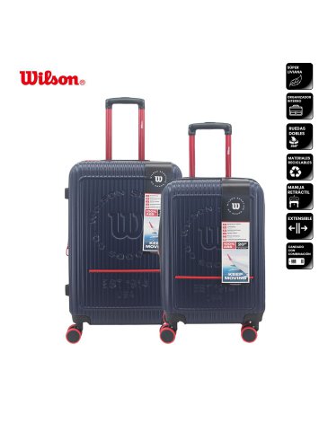 Set de Valija 20'' 24'' de ABS WILSON