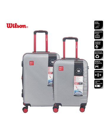 Set valija abs 20'' 24'' WILSON