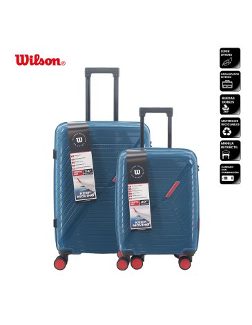 Set de Valijas 20'' 24'' PP  Irrompible Viral WILSON