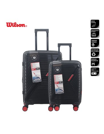 Set de Valijas 20'' 24'' Pulgadas WILSON