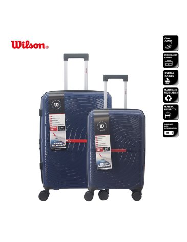 Set de Valijas 20'' 24'' Pulgadas WILSON