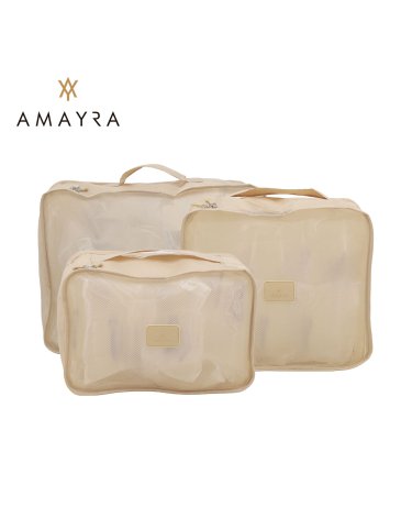 ORGANIZADOR DE VIAJE  6 PIEZAS - AMAYRA
