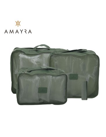 ORGANIZADOR DE VIAJE  3 PIEZAS - AMAYRA
