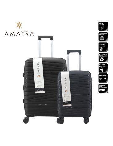 Set de Valijas 20'' 24'' PP AMAYRA