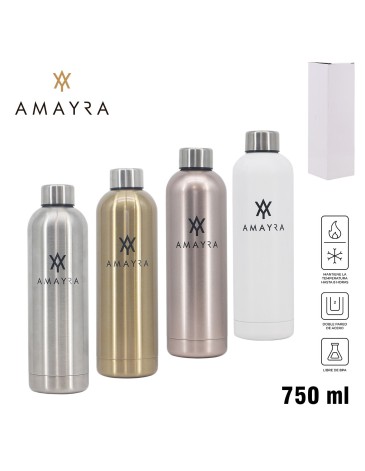 Botella Termica 750 ML AMAYRA