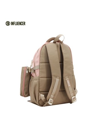 Mochila 18'' con cartuchera - INFLUENCER