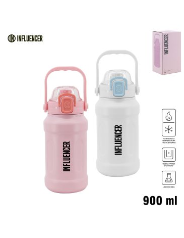 Botella Termica 900 ML INFLUENCER