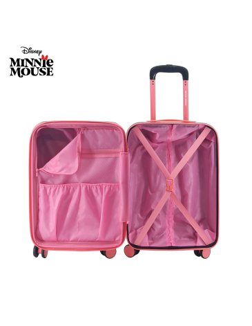 VALIJA CARRY ON 20'' ABS+UV ROSA MINNIE - DISNEY