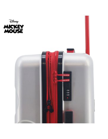 SET VALIJAS 20'' 24'' ABS GRISES MICKEY - DISNEY