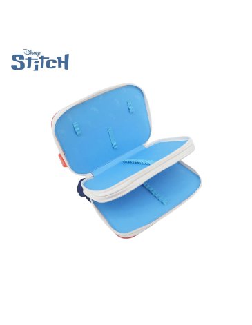 Cartuchera 2 divisiones Disney Stitch - DISNEY