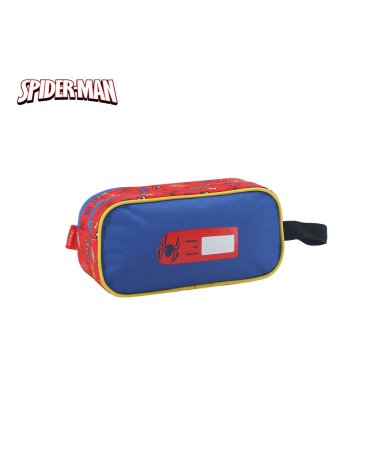 CARTUCHERA 2 CIERRES SPIDERMAN. - MARVEL