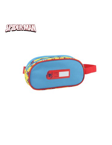 CARTUCHERA 2 CIERRES SPIDERMAN. - MARVEL