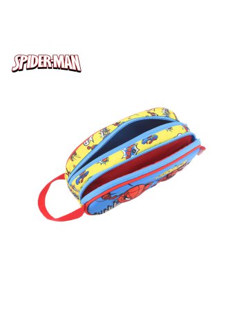 CARTUCHERA 2 CIERRES SPIDERMAN. - MARVEL