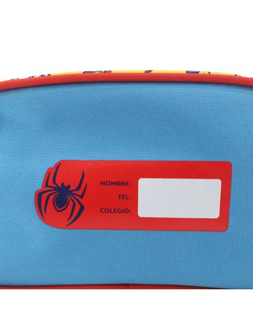 CARTUCHERA 2 CIERRES SPIDERMAN. - MARVEL