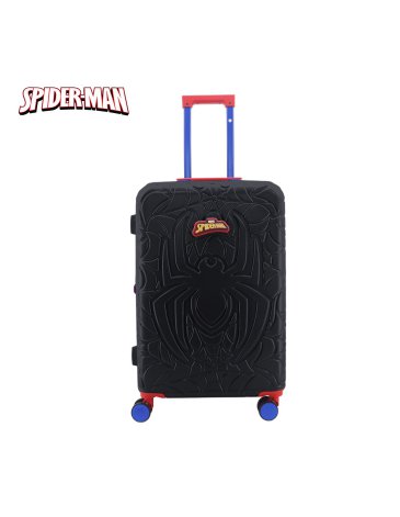 SET VALIJAS 20'' 24'' ABS NEGRAS SPIDERMAN - MARVEL