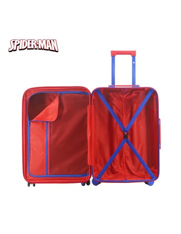 SET VALIJAS 20'' 24'' ABS NEGRAS SPIDERMAN - MARVEL