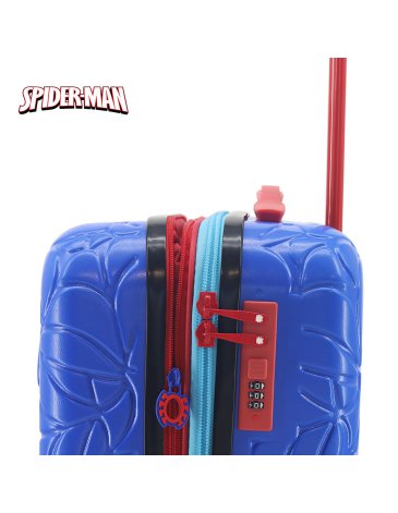 VALIJA CARRY ON 20'' ABS+UV AZUL SPIDERMAN - MARVEL