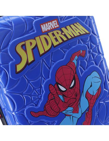 VALIJA CARRY ON 20'' ABS+UV AZUL SPIDERMAN - MARVEL