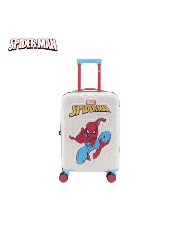 VALIJA CARRY ON 20'' ABS+UV BLANCA SPIDERMAN - MARVEL