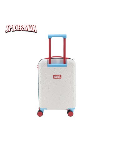 VALIJA CARRY ON 20'' ABS+UV BLANCA SPIDERMAN - MARVEL