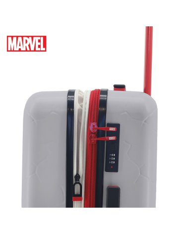 SET VALIJAS 20'' 24'' ABS GRISES AVENGERS - MARVEL
