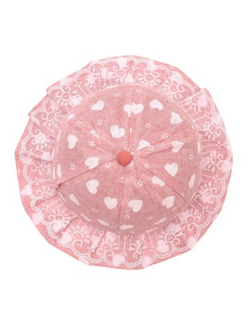 Gorra piluso infantil con volados  - SKORA