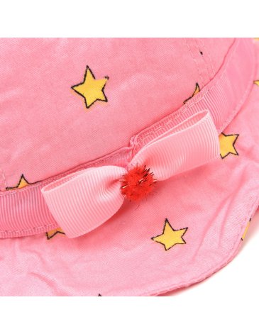 Gorra piluso infantil con moño - SKORA