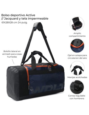 Bolso Deportivo Impermeable Active 24