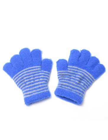 Guante infantil con rayas SKORA