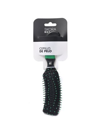 Cepillo ergonomico desenredante con mango - SKORA