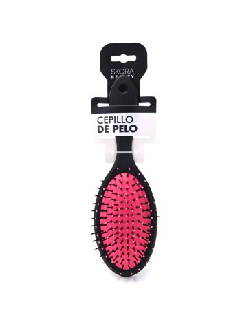 Cepillo ovalado desenredante mango largo - SKORA