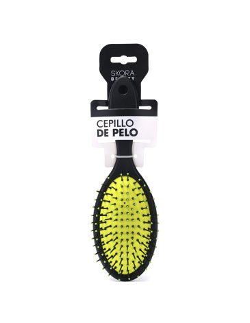 Cepillo ovalado desenredante mango largo - SKORA